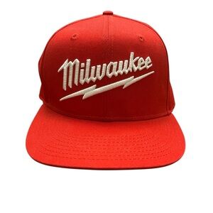 ⭐️ Milwaukee Red Snapback Hat